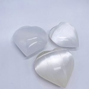 Galet Cœur Sélénite